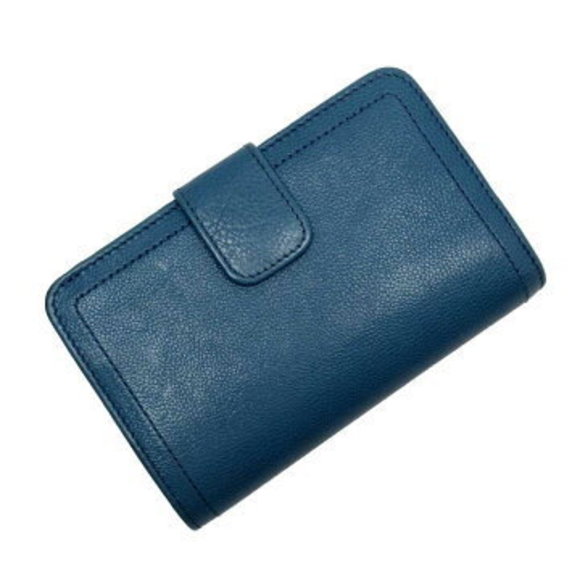 Prada Wallet Blue Leather - Picture 1 of 3